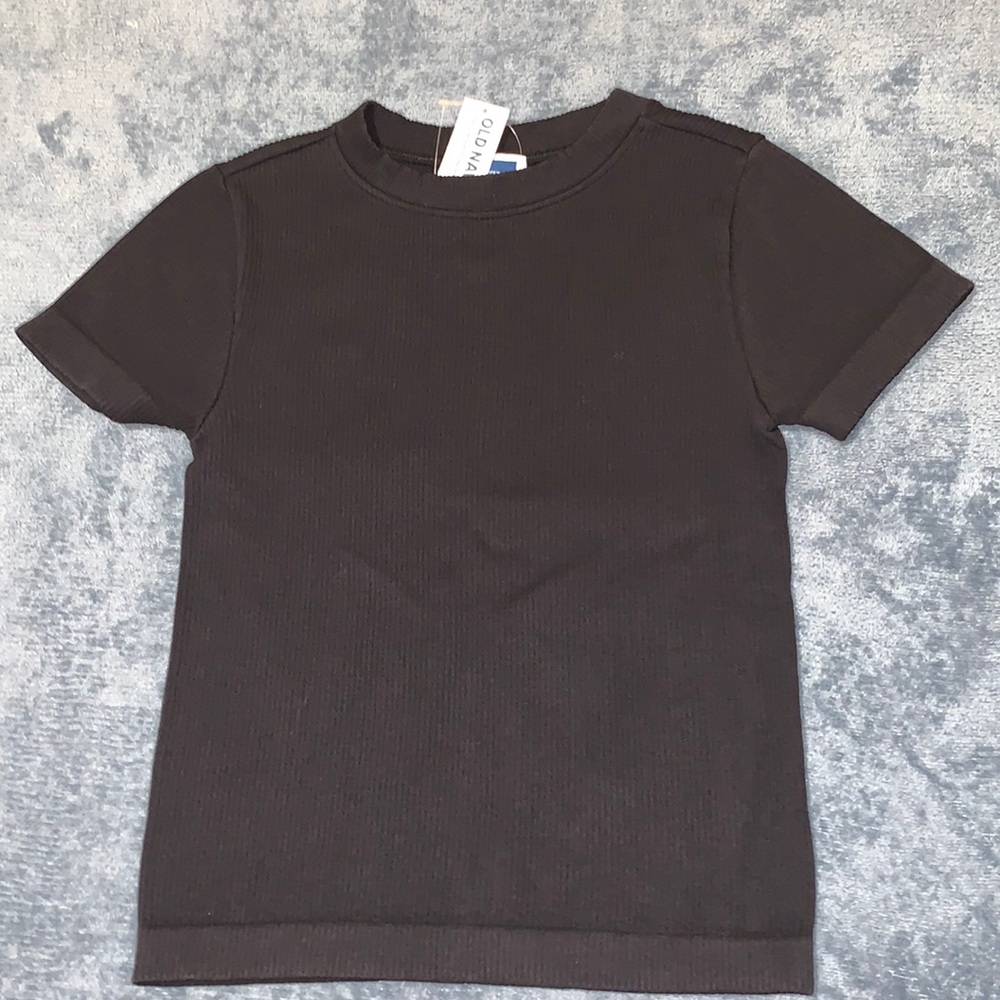 Woman’s Old Navy Fitted Seamless Ribbed T-Shirt